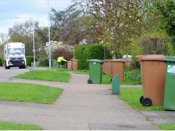 Bin collection dates will change over the Christmas period