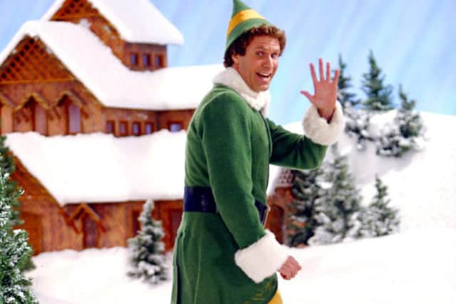 See Elf starring  Will Ferrell
