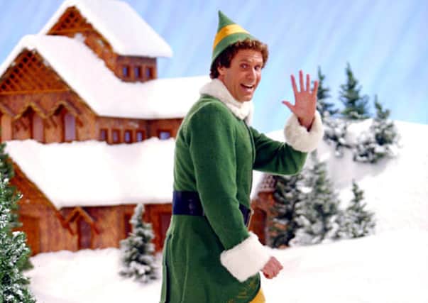 See Elf starring  Will Ferrell