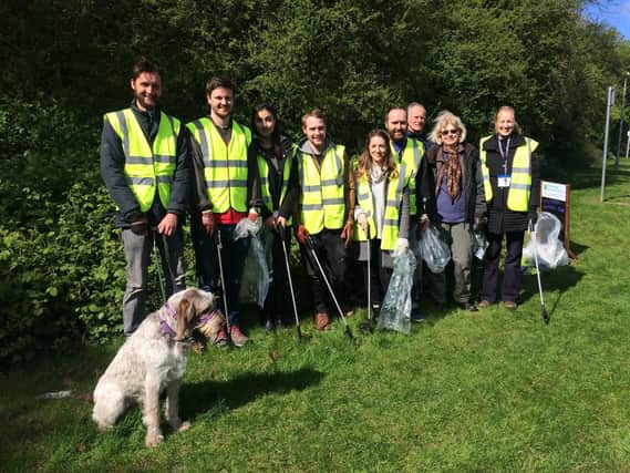 The money will help the charity organise more litter picks