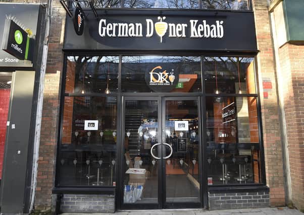 German Doner Kebab shop at Bridge Street, Peterborough EMN-201215-132627009