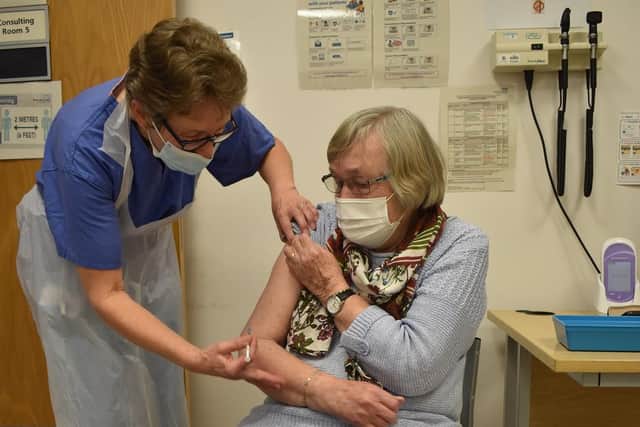The vaccine roll out started last week