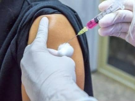 People in Peterborough are receiving a vaccine for Covid-19
