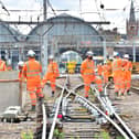 Work will continue on the East Coast Mainline upgrades