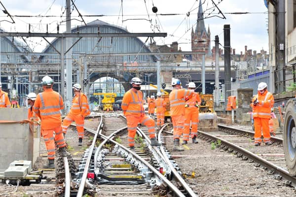 Work will continue on the East Coast Mainline upgrades