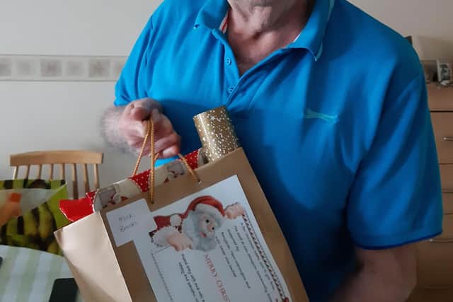 Sutton Court residents have been given Christmas treats