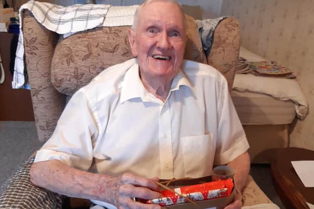 Sutton Court residents have been given Christmas treats