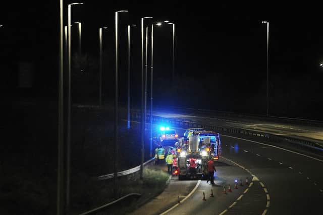 Police respond to the incident in Stanground.