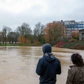 Flooding in Bedford where the River Great Ouse has burst its banks, after residents living near the river in north Bedfordshire were "strongly urged" to seek alternative accommodation due to fears of flooding. Picture: Press Association.
