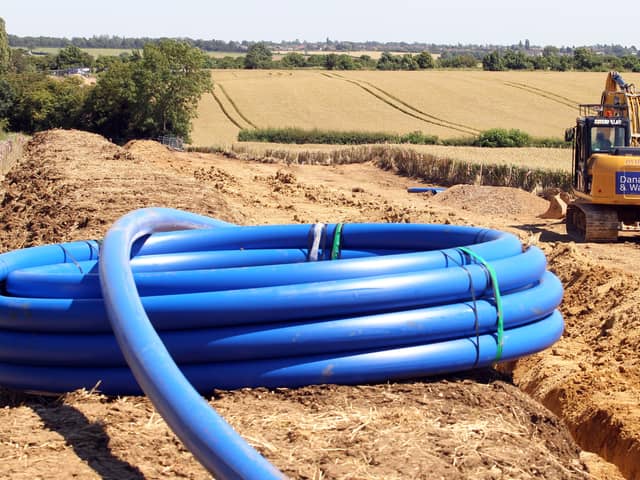 Anglian Water is set to install a new pipeline which will incorporate Peterborough