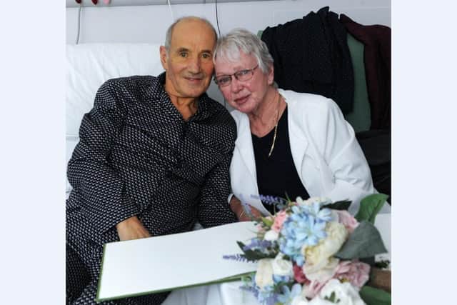 Bob and his new wife Pat.