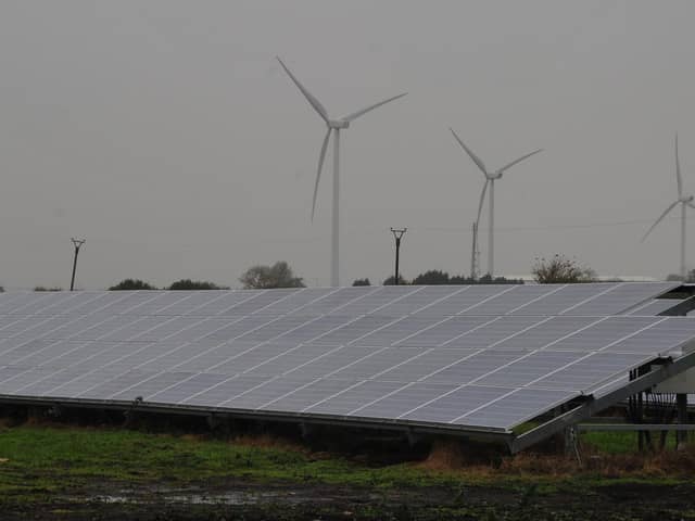 A solar energy farm in Whittlesey. ENGEMN00120120611152648