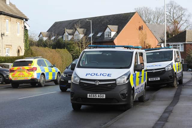 Police attended a property on London Road.