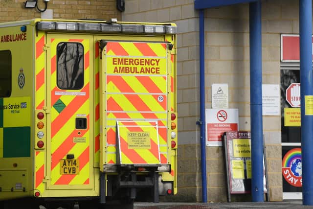 Hundreds of A&E patients waited over 30 minutes before entering North West Anglia Trust A&E units after arriving in ambulances last week, new figures reveal. Photo: PA EMN-201231-172218001