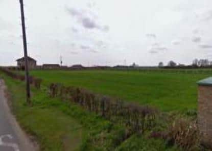 The land earmarked for the bungalows