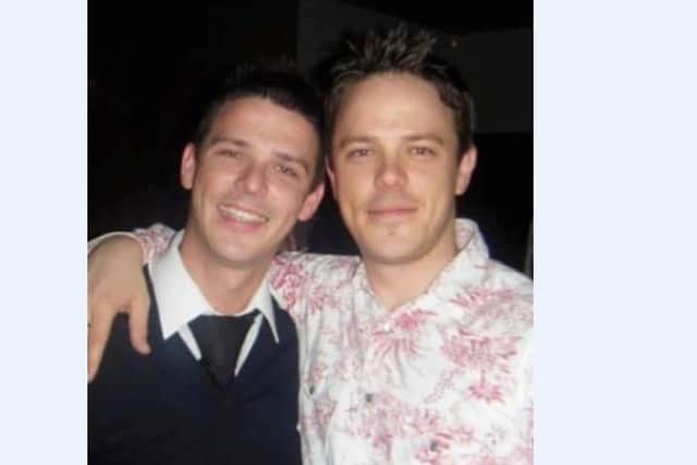 Kevin McSwiggan and his brother Matthew.