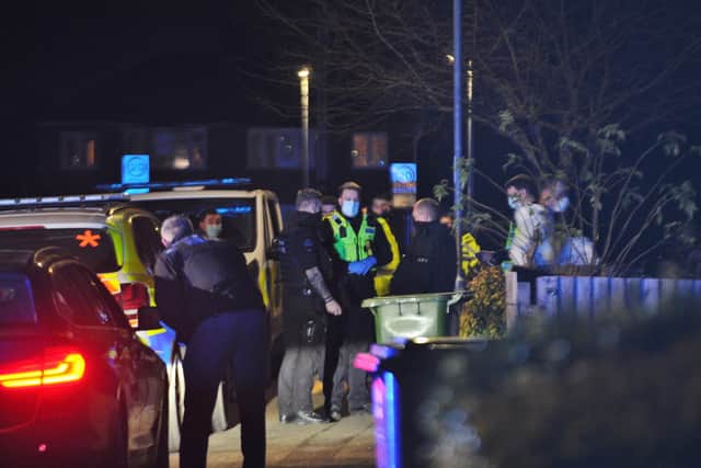 Police incident at Southfields Drive, Stanground.