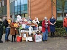 The donation was made over Christmas