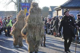 Straw Bear Festival 2020 at Whittlesey. EMN-200118-154536009