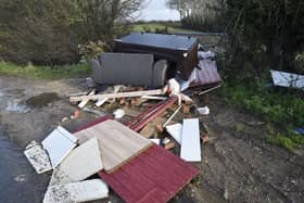 Fly-tipping on Newborough Road EMN-210401-132331009