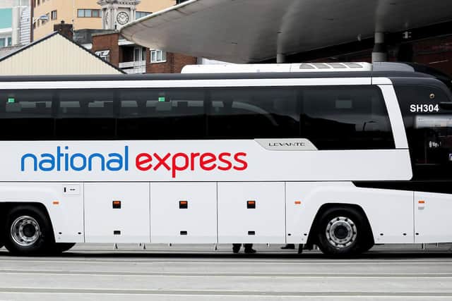 National Express has suspended its services due to the coronavirus. Picture by Shaun Fellows / Shine Pix Ltd