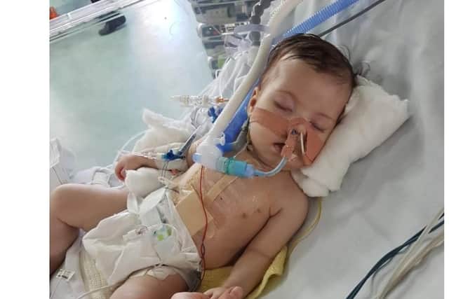 Georgia in hospital