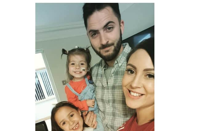Georgia, Millie, Jodie and Adam
