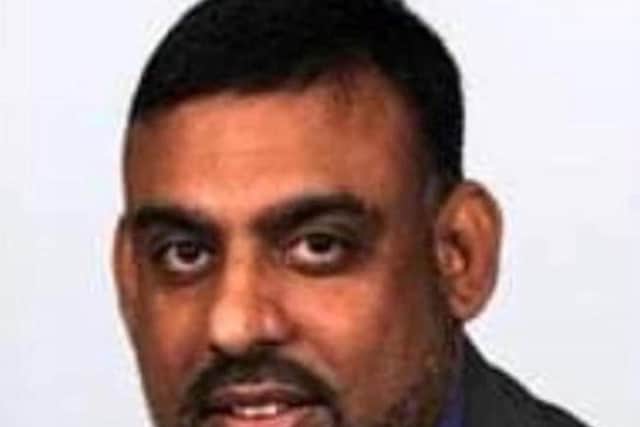 Zahid Hussain (picture supplied by cllr Shaz Nawaz)