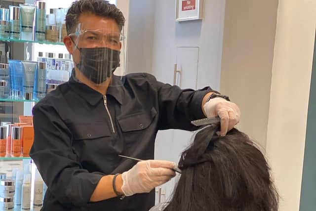 Kai Wan, owner of hair salon P Kai.