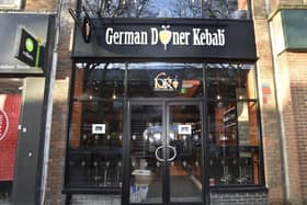 German Doner Kebab shop at Bridge Street, Peterborough EMN-201215-132627009