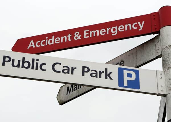 The public car park at Hinchingbrooke Hospital in Huntingdon, Cambridgeshire. EMN-210115-120841001