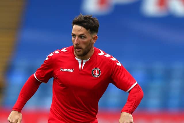 Charlton's Ex-Posh striker Conor Washington.