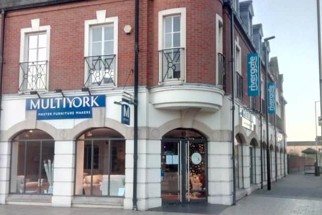 The former Multiyork premises in Rivergate Arcade.
