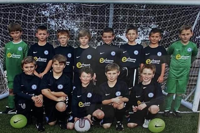 The 2010 Posh under 10 team.