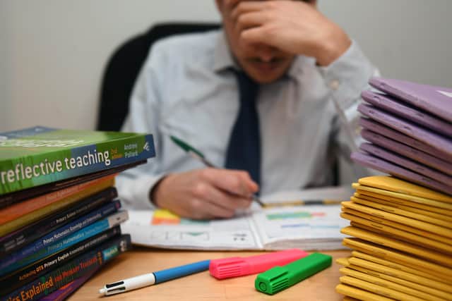 1 in 11 teachers were absent from Peterborough schools due to coronavirus prior to Christmas. Photo: PA EMN-210121-122017001