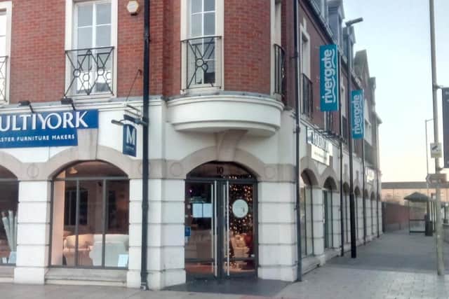 The former Multiyork premises in Rivergate Arcade, which could become a dental practice.