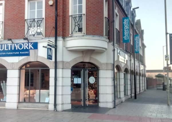 The former Multiyork premises in Rivergate Arcade, which could become a dental practice.