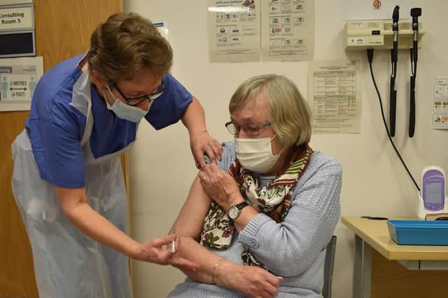 The coronavirus case rate in Peterborough is starting to fall.