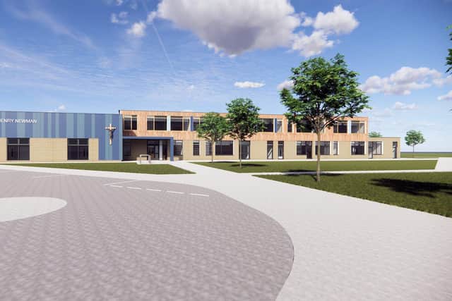 An architect’s impression of the new school. Photo: DLA Architecture