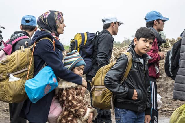 There has been a dramatic drop off in numbers of refugees being resettled in the country in the last year. EMN-210129-131723001