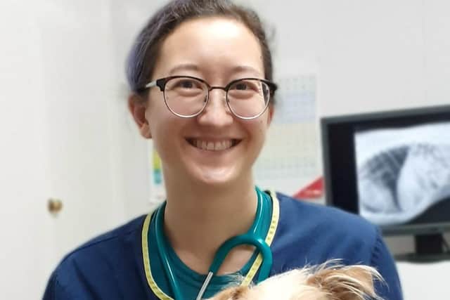 Carol Jones from Vets Now Peterborough.