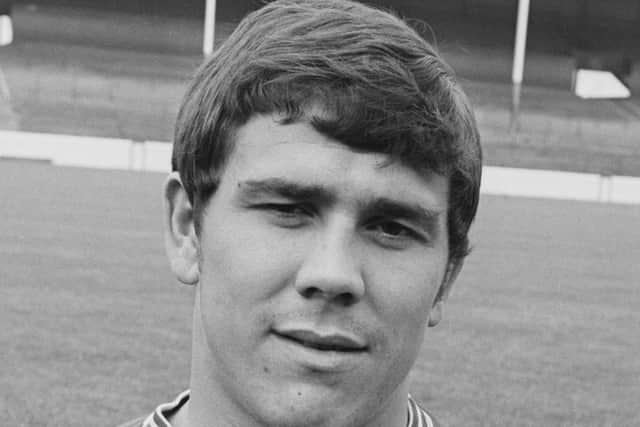 Peter Hindley at Nottingham Forest in 1968.