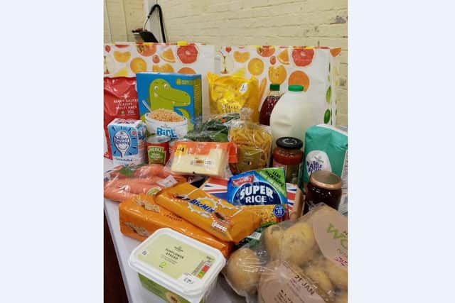 Food donated to Paston Farm Community Foundation by BGL Group and Morrison's.
