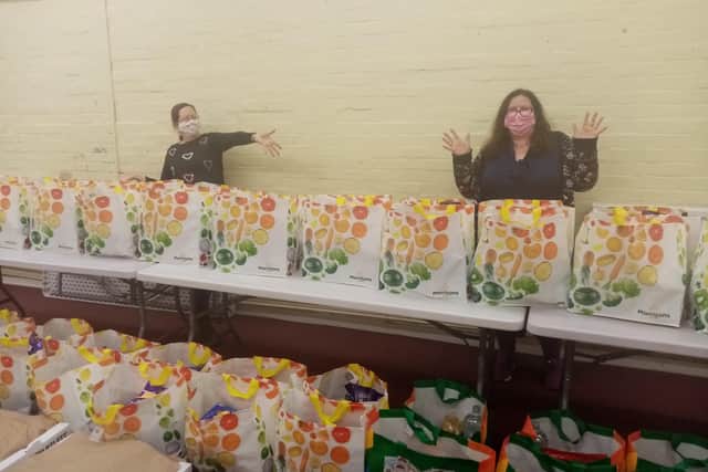 Food donated to Paston Farm Community Foundation by BGL Group and Morrison's.