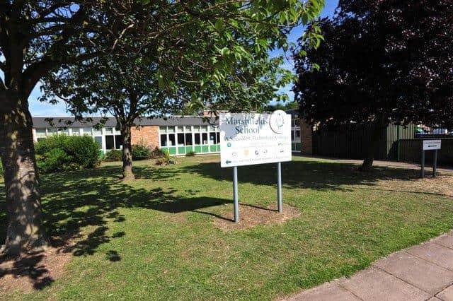 Marshfields School in Eastern Close, Dogsthorpe