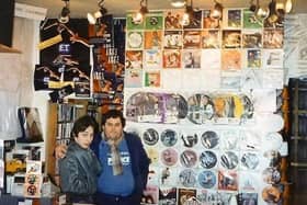 Steve Norman sent us this picture of Andys Records in Peterborough.