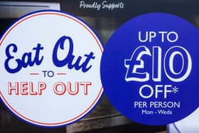 The Eat Out to Help Out scheme ran throughout August 2020. SUS-210130-132827001