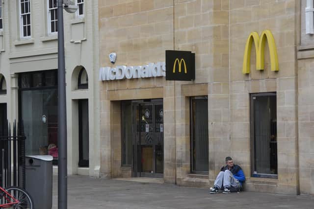 McDonald's in Cathedral Square.