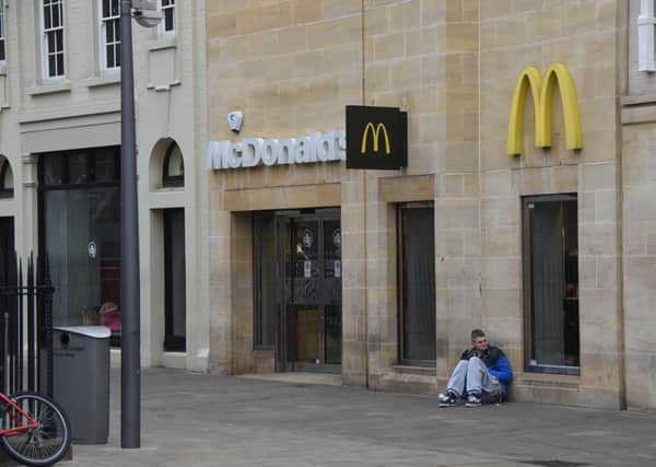 McDonald's in Cathedral Square.