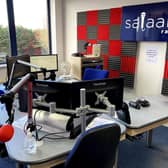 The new Salaam Radio studio.